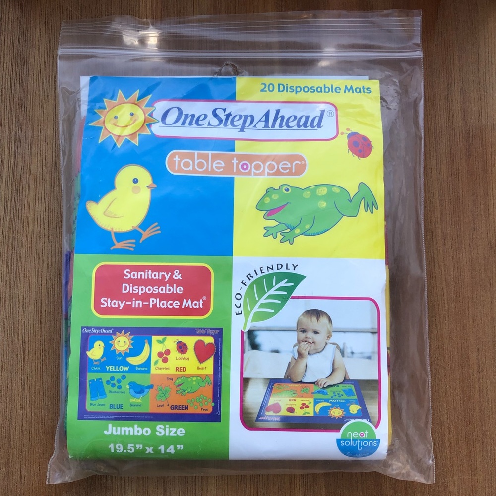 Table Topper Kids Disposable Mats - Picture 2 of 3